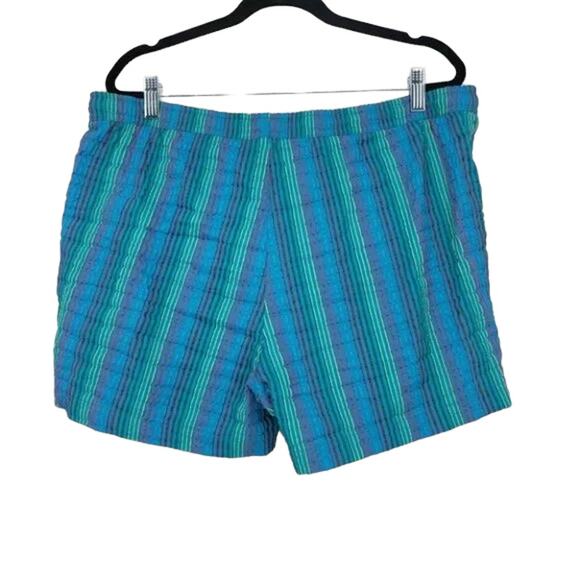 Etro Men's Striped Board Shorts Swim Beach Shorts Size Small - Picture 5 of 5